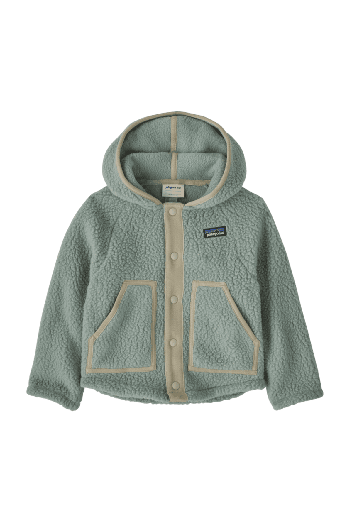 Baby Retro Fleecejacke mit Pile-Effekt COVER GREEN