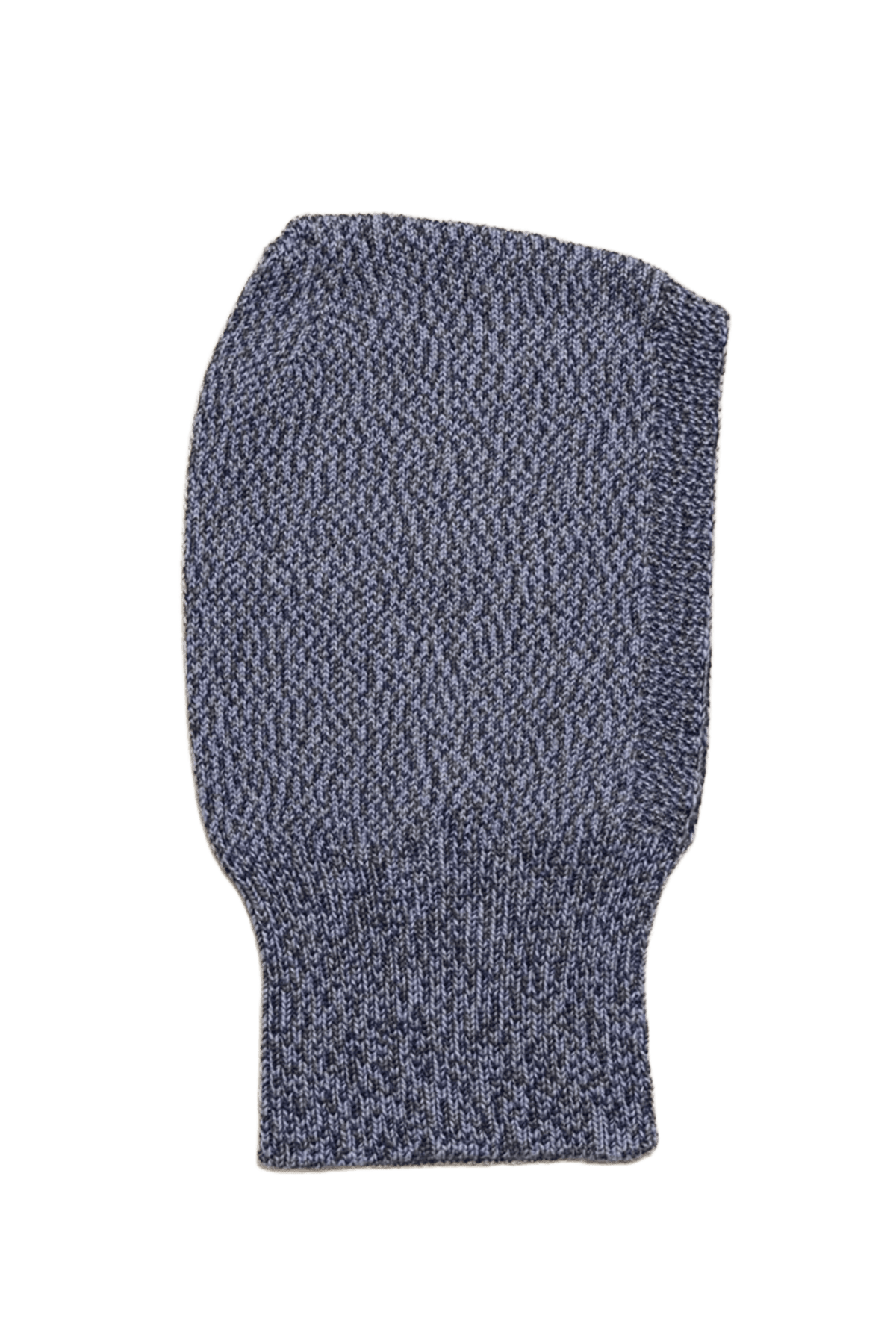 Cagoule Eddy en laine mérinos HAPPY MELANGE BLUE