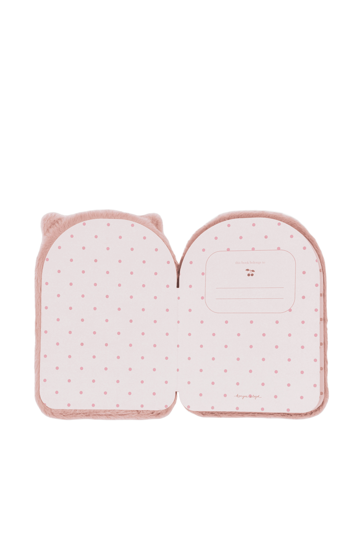 Puchaty notatnik Soft Notebook ROSA PINK