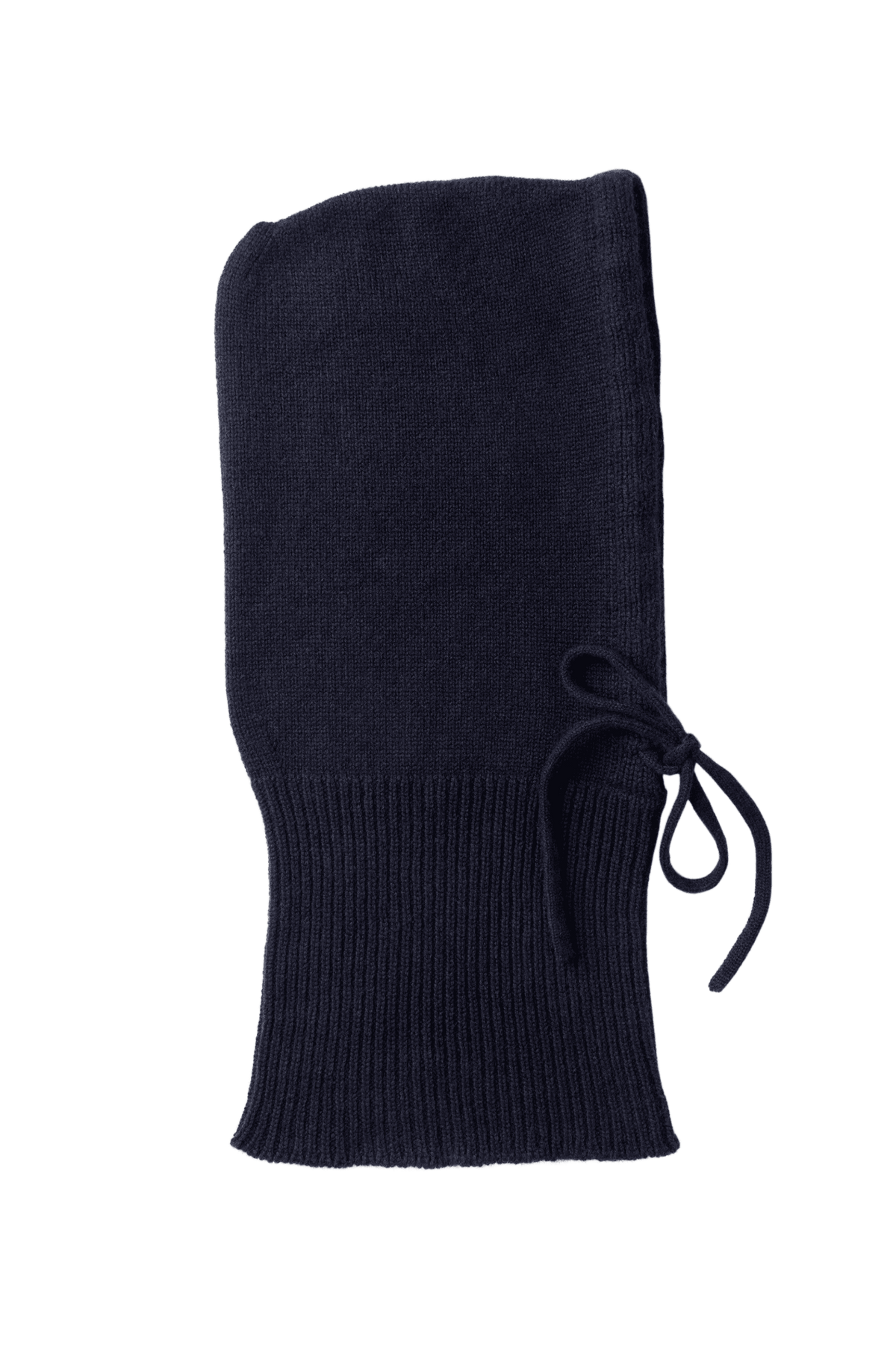 Cappuccio da donna in cashmere NAVY