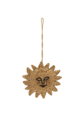 Christmas Tree Ornament Beaded Golden Glow YELLOW