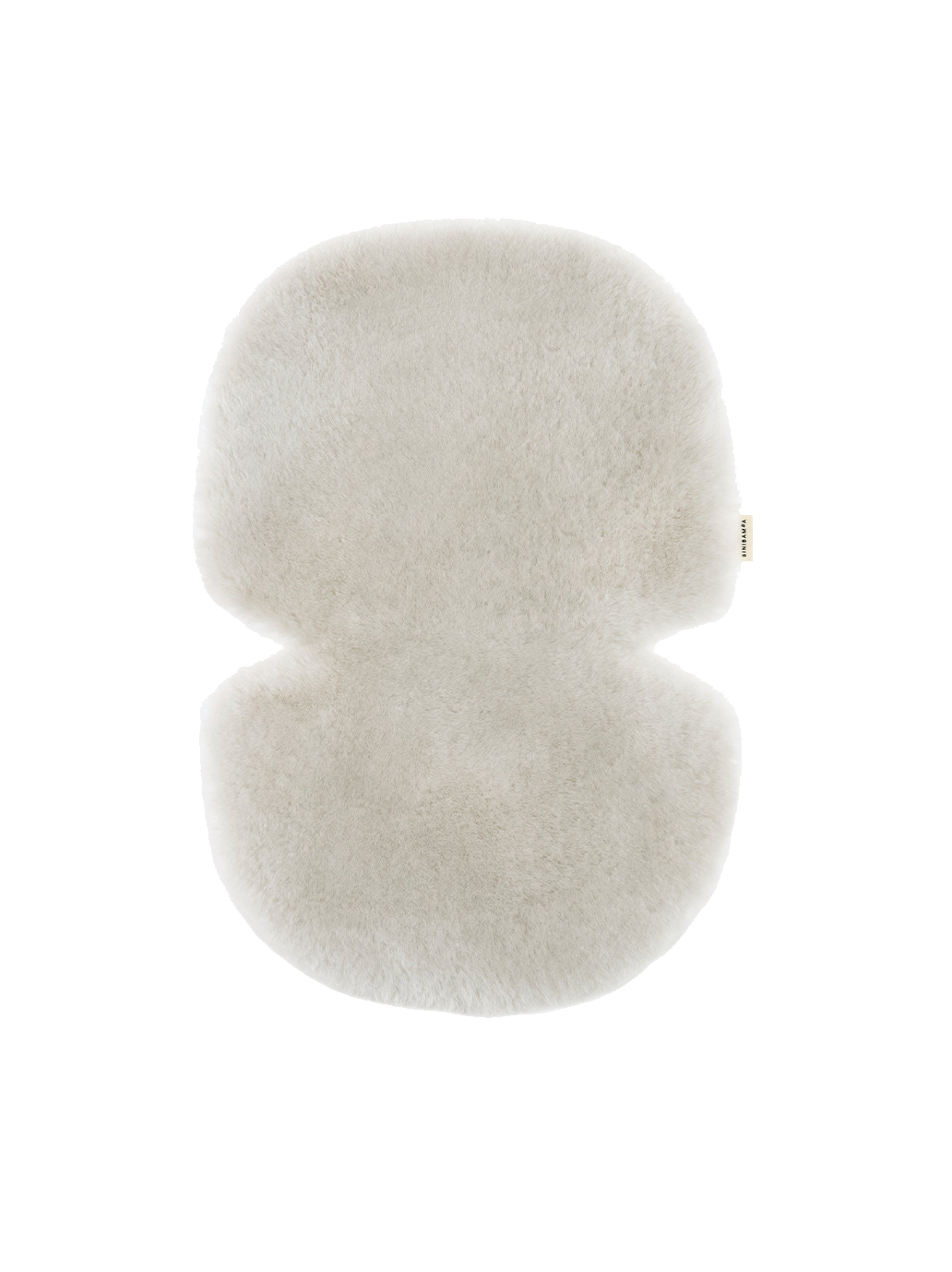 Natural sheepskin snuggler MOON