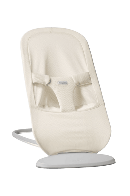 Sdraietta per neonati dalla nascita Bouncer Begin Mesh MESH CREAM