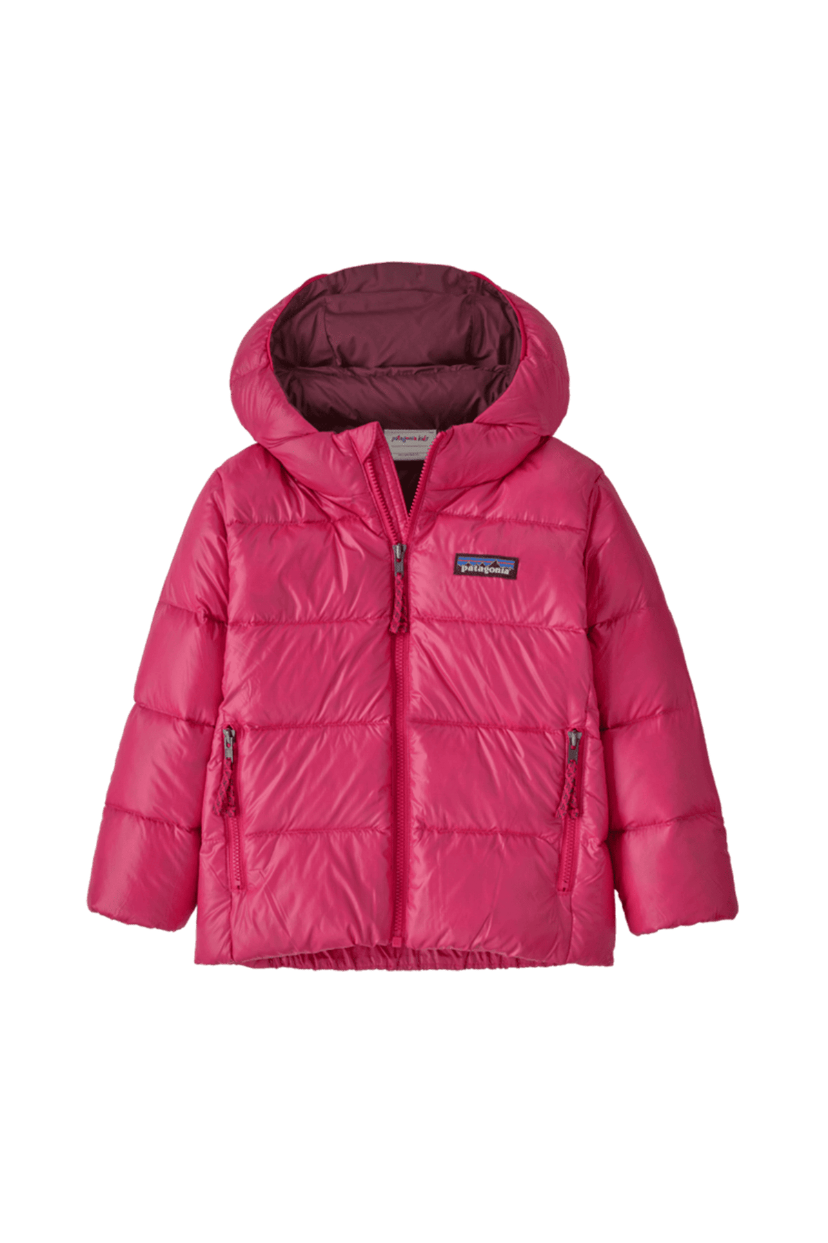 Ciepła kurtka puchowa Baby Hi-Loft Down Hoody PUNCHY PINK