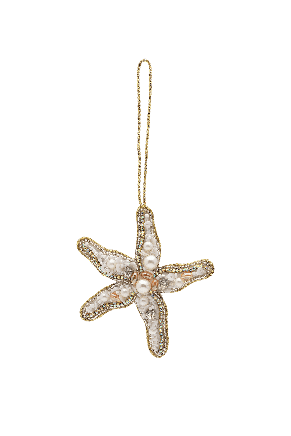 Adorno navideño Beaded Starfish