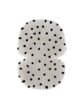 Natural sheepskin snuggler DALMATIAN DOVE