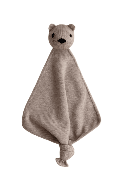 Peluche in lana merino l'orso di Tokki SAND