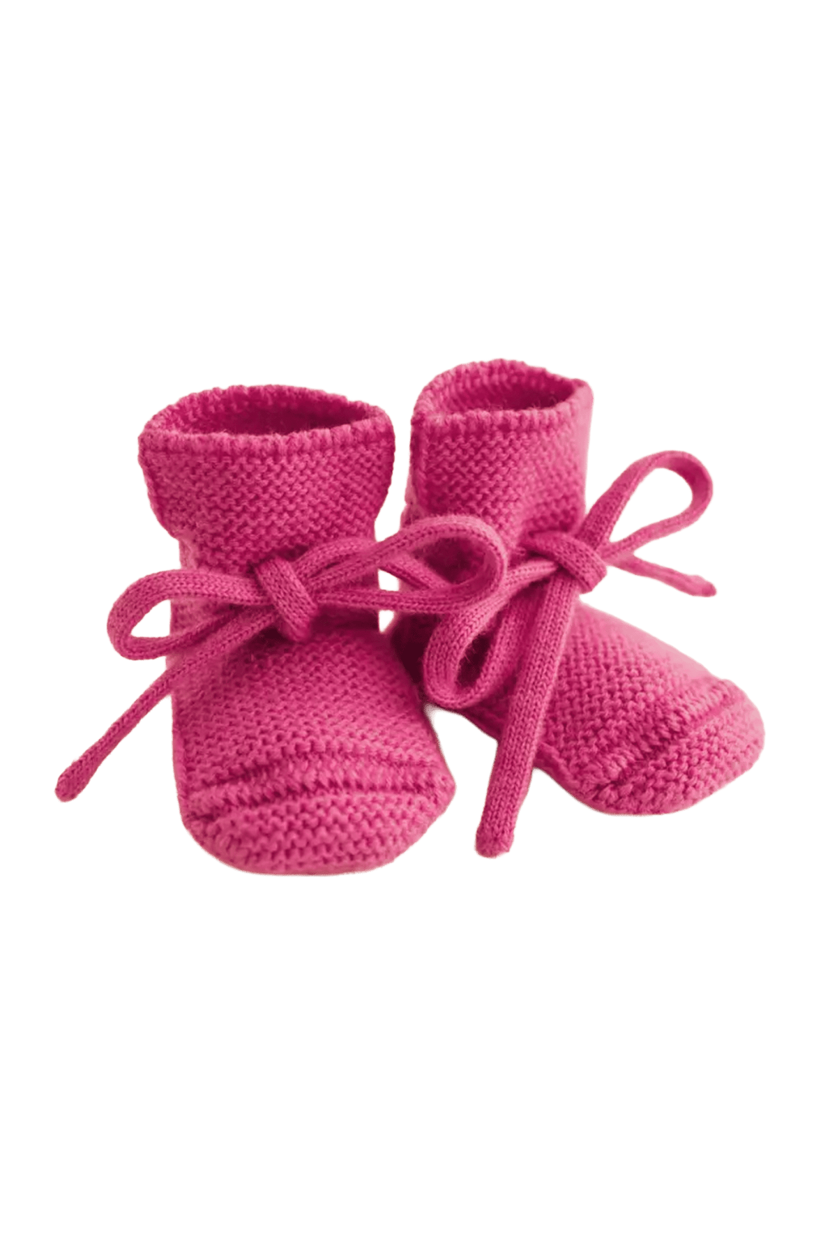 Stiefel aus weicher Merinowolle FUCHSIA