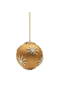 Christmas Tree Ornament Starry Night Saffron YELLOW