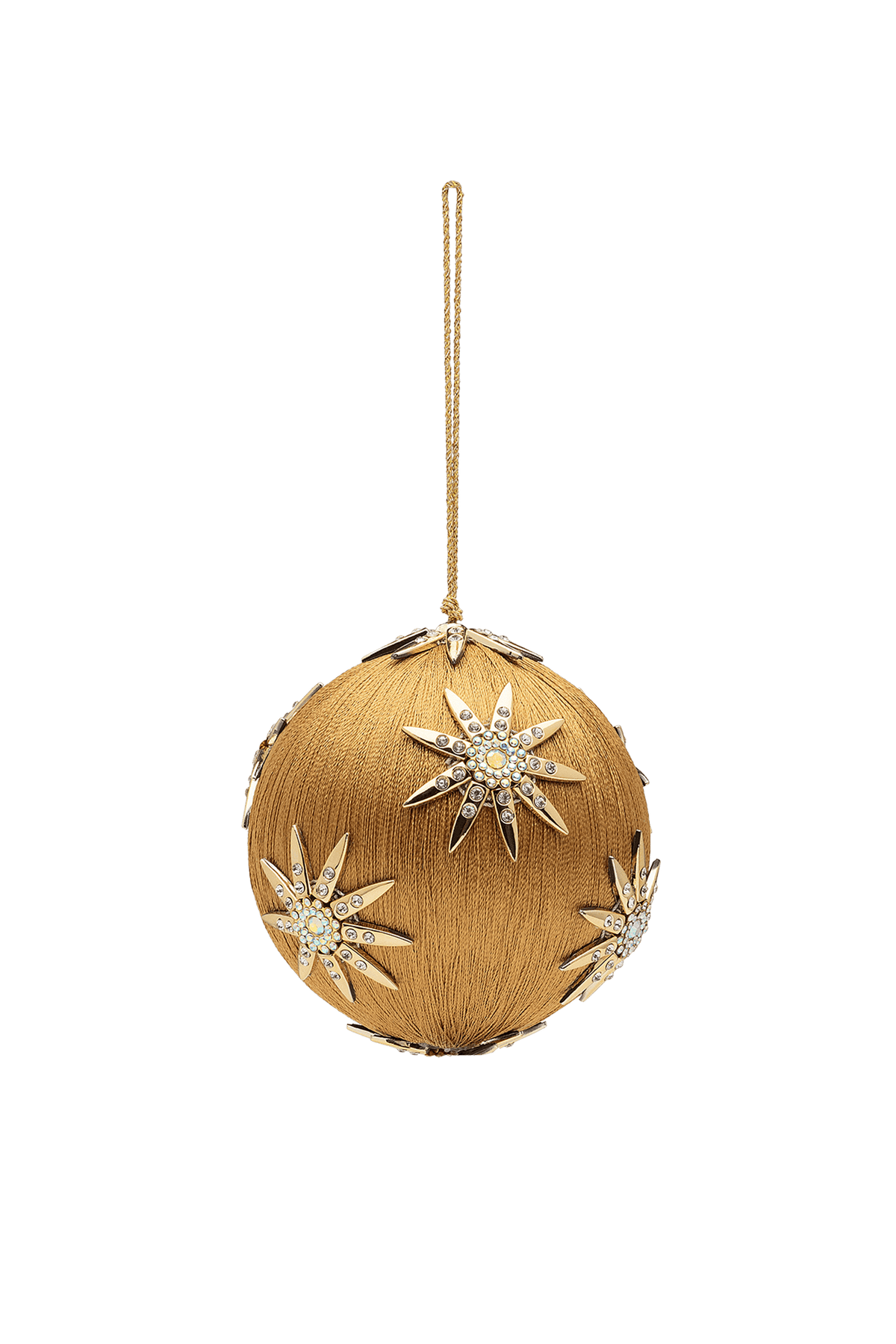 Christmas Tree Ornament Starry Night Saffron