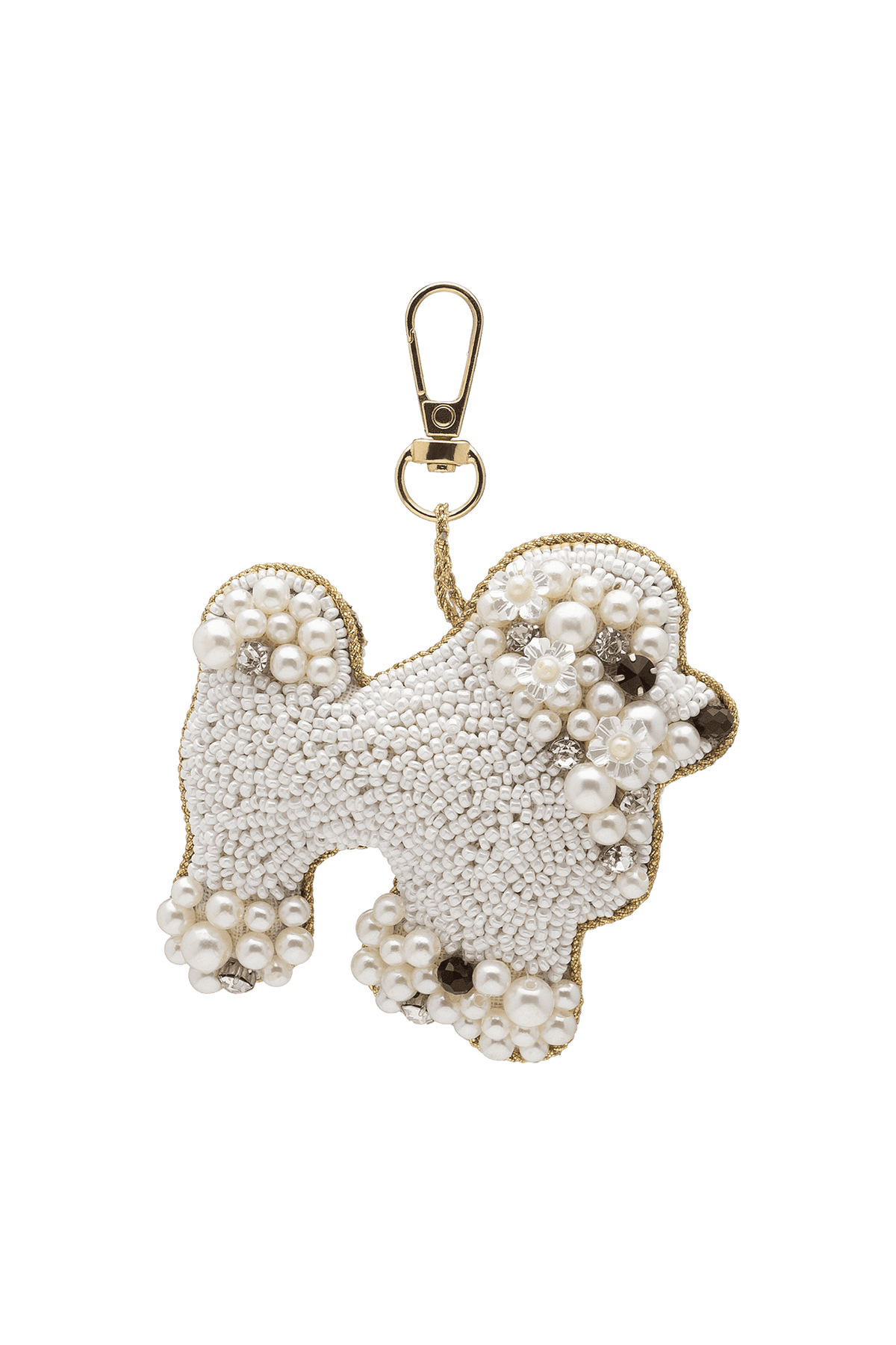 Klíčenka Beaded Poodle