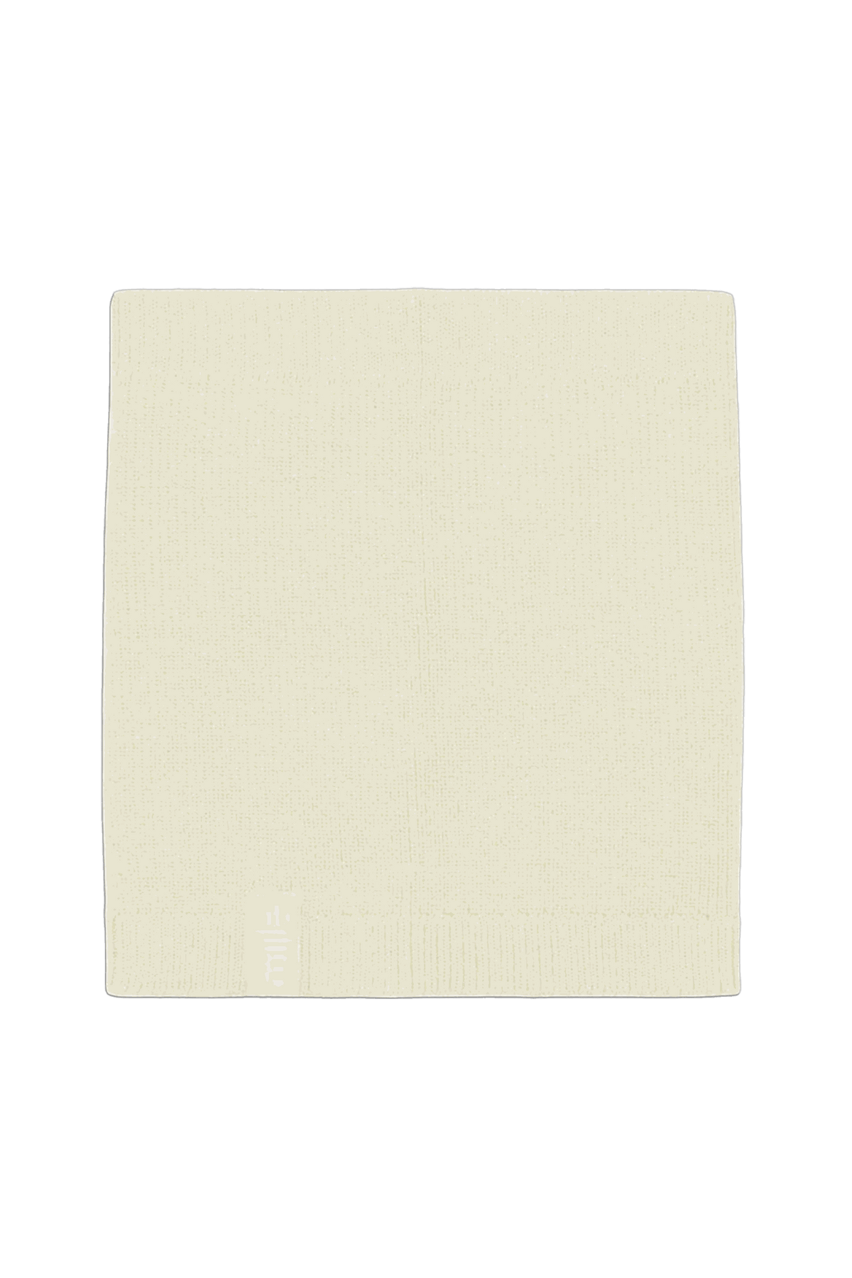 Cienki komin z wełny merino Fine Loop Scarf IVORY