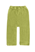 Pantalones cortos de bebé de lana merino Guido LIME POP
