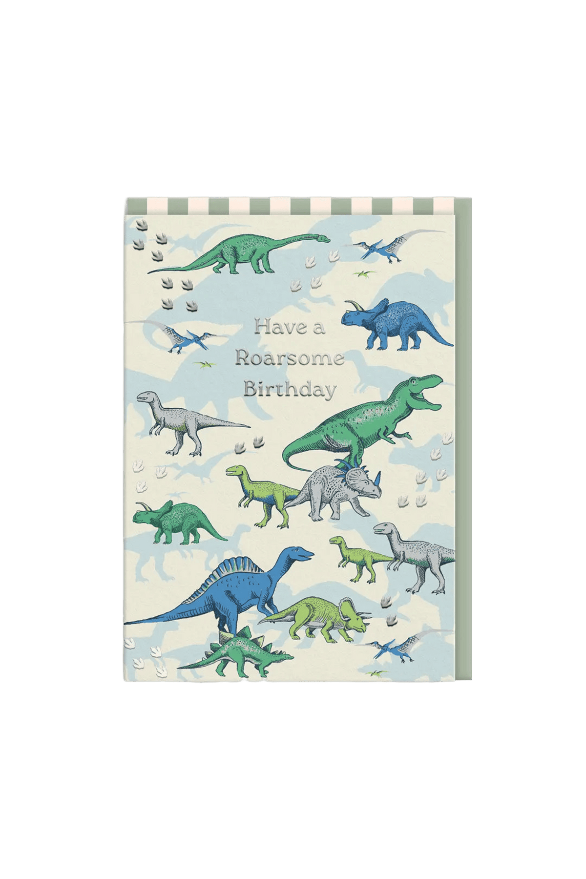 Narozeninové přání s dinosaury