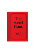 Mini notatnik Top Secret Plans