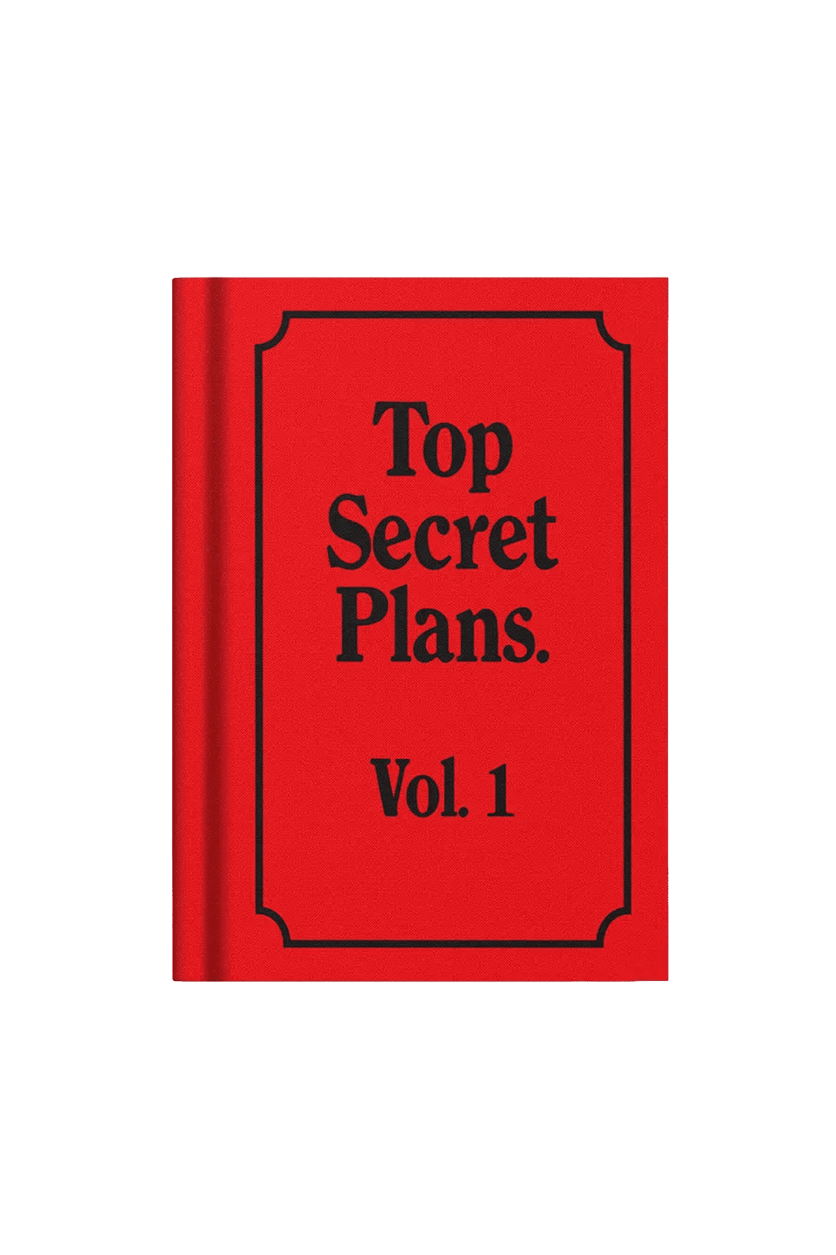 Mini notatnik Top Secret Plans