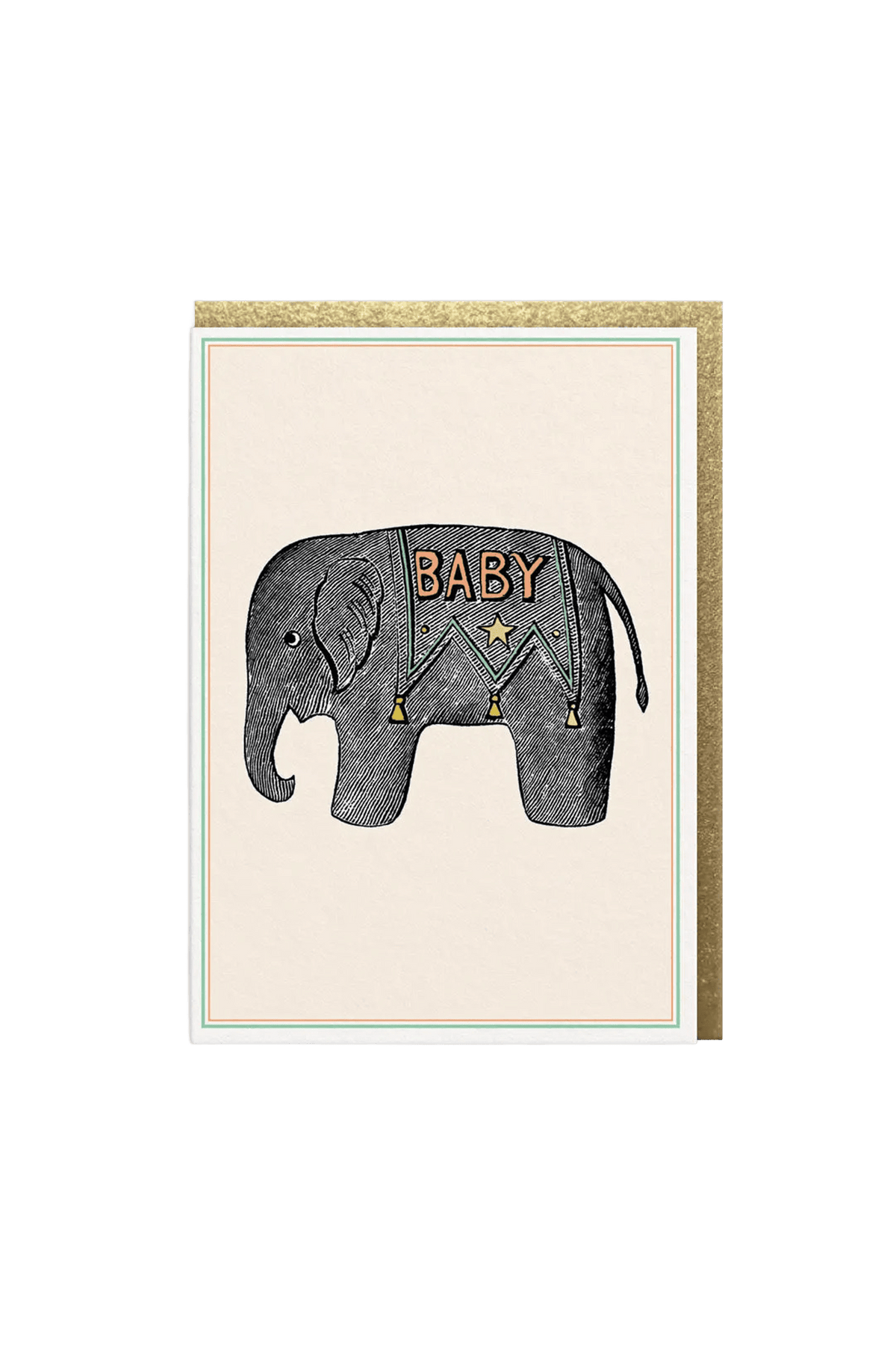 Baby Elephant Greeting Card