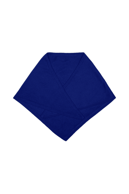 Merino-Dreieckstuch Triangle Bandana Fine COBALT BLUE