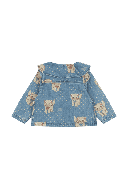 Denimowa koszula Magot Collar Jacket CIAO MIAO