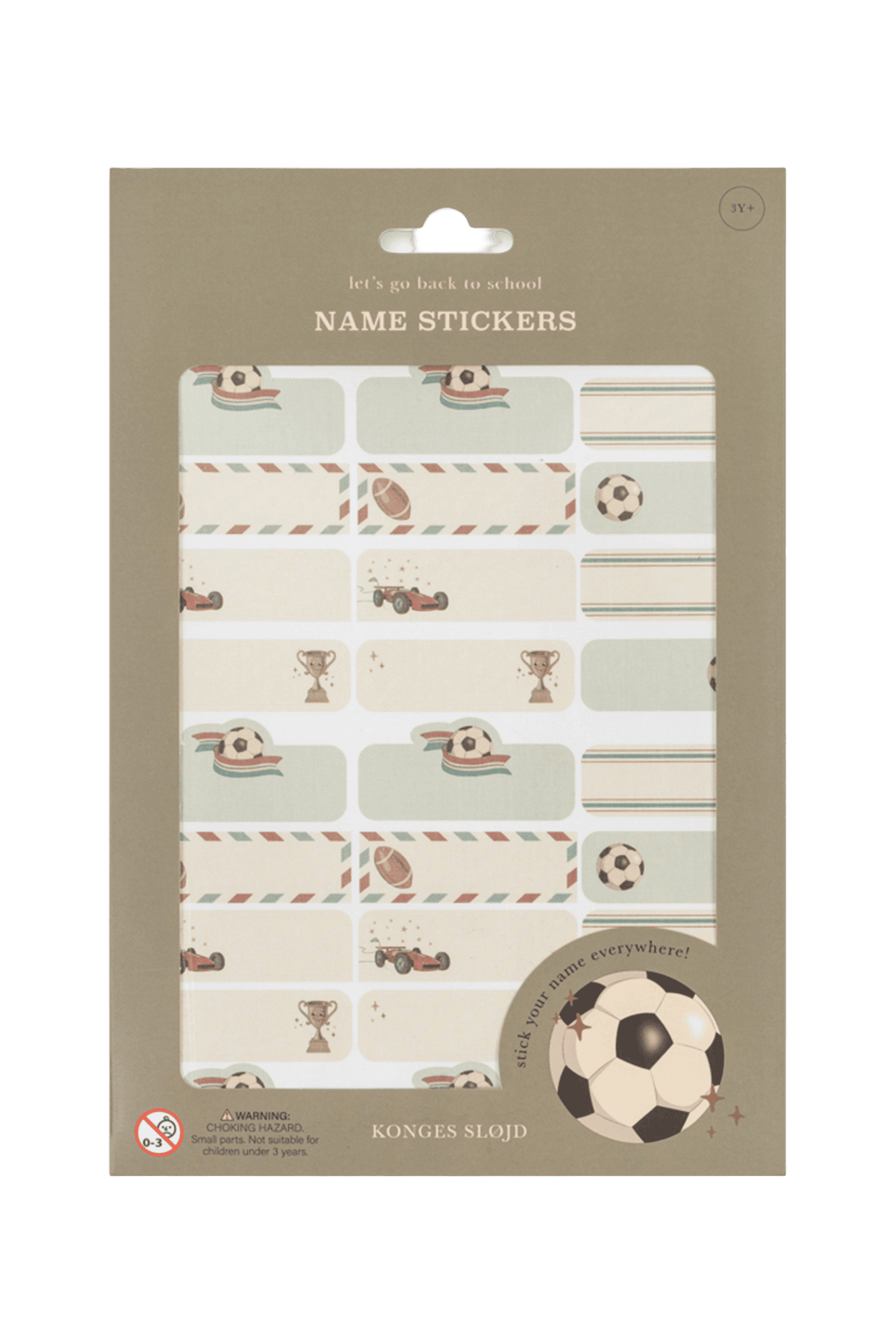 Name Stickers KICK IT