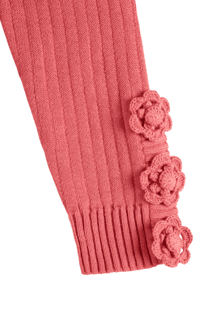 Sweter Pink Ribbed Sweater FRAMBOISE