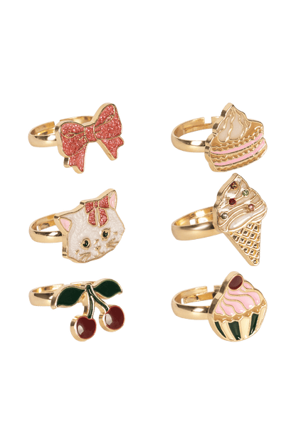 Set di anelli Kitty Sweets GOLD