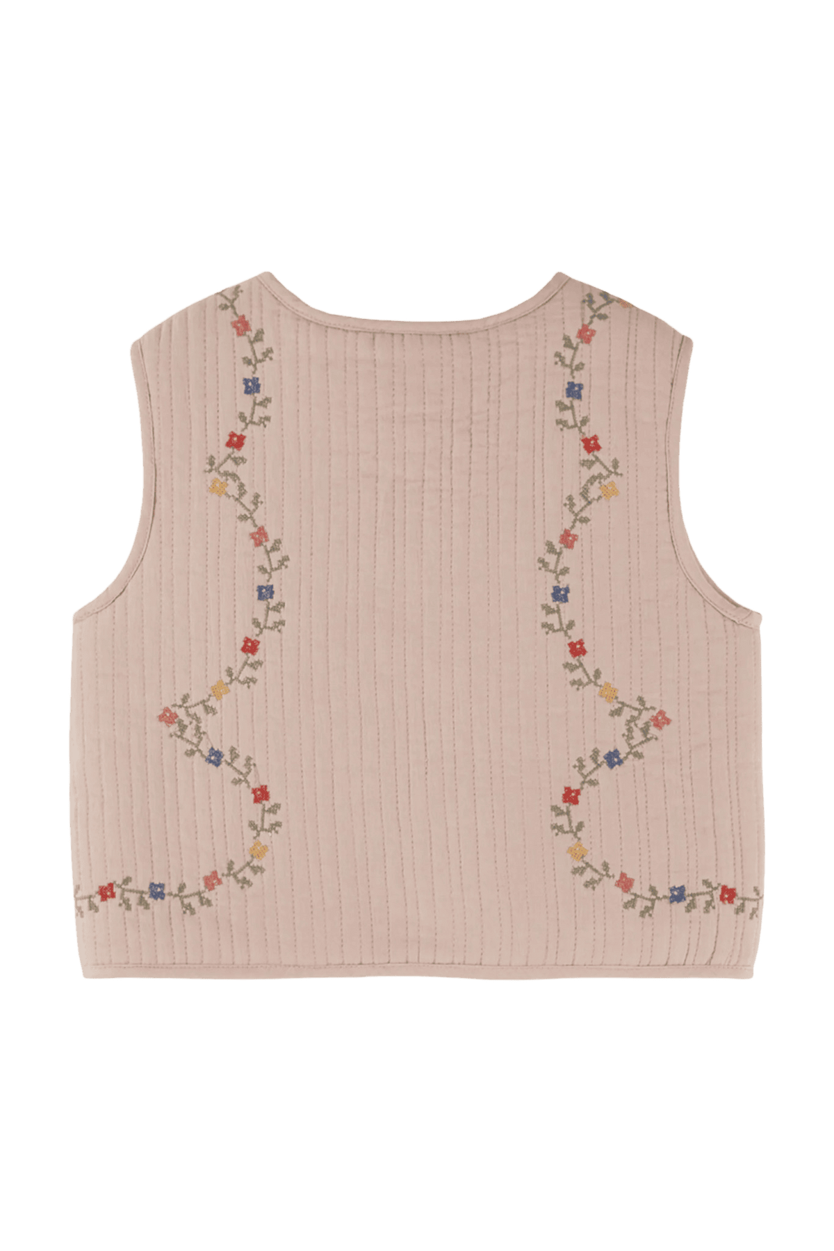 Kamizelka Embroidered Quilted Vest ROSEAU