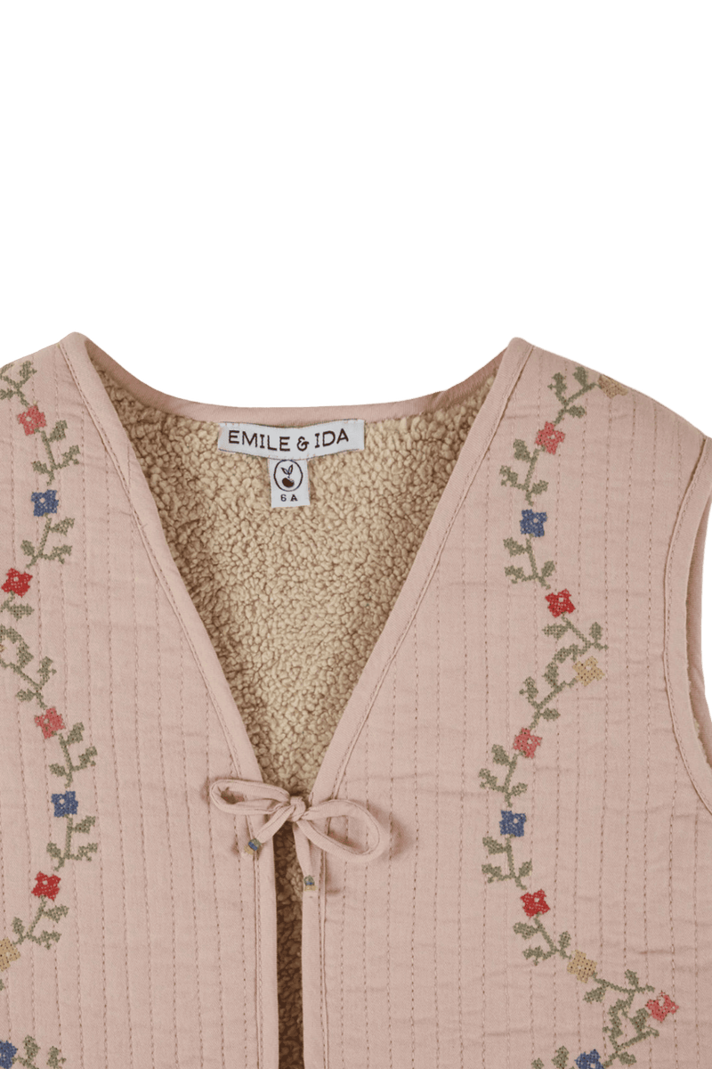 Kamizelka Embroidered Quilted Vest