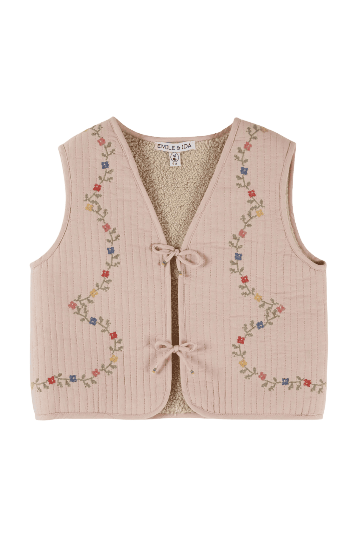 Kamizelka Embroidered Quilted Vest ROSEAU