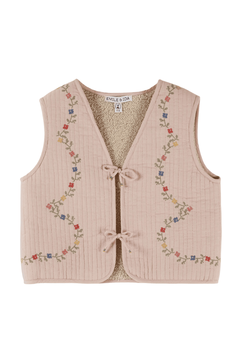 Kamizelka Embroidered Quilted Vest