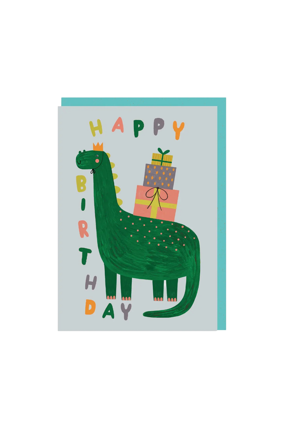 Cute Dinosaur Birthday Card