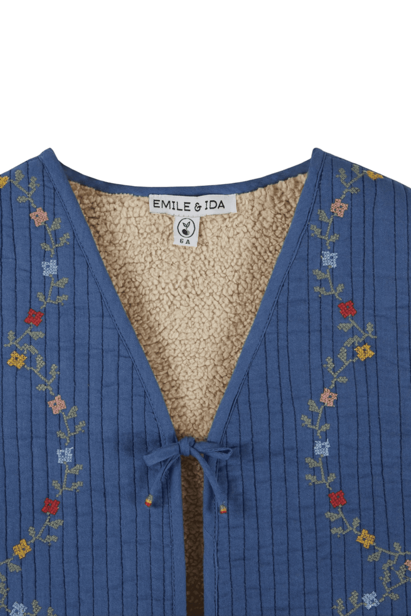 Kamizelka Embroidered Quilted Vest