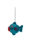 Christmas Tree Ornament Shimmering Rainbow Fish MULTICOLOUR