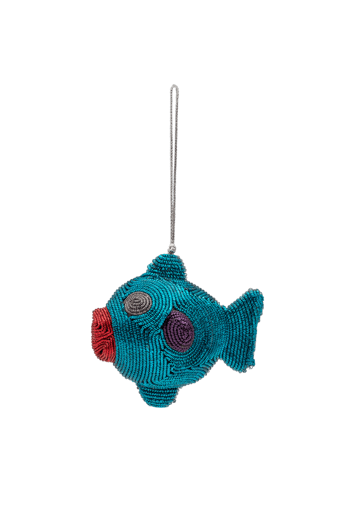 Christmas Tree Ornament Shimmering Rainbow Fish