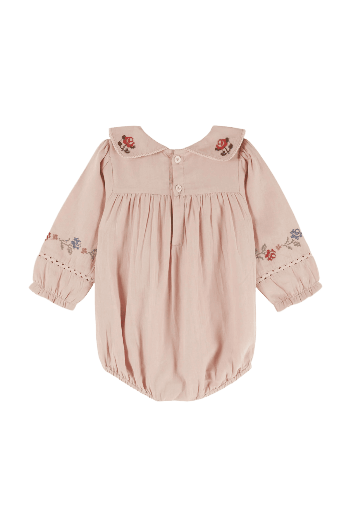 Eleganckie body niemowlęce z haftem