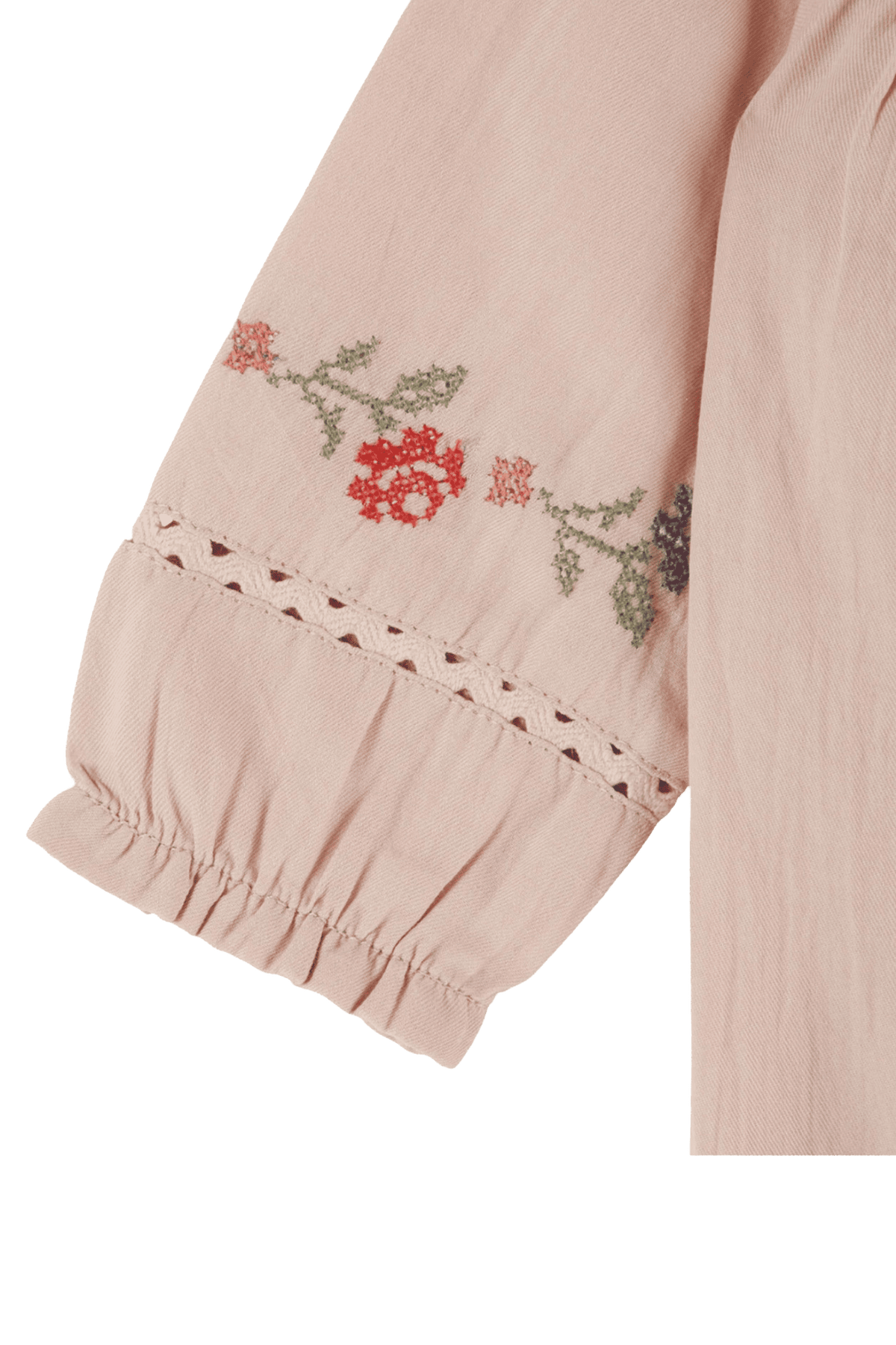 Eleganckie body niemowlęce z haftem ROSEAU