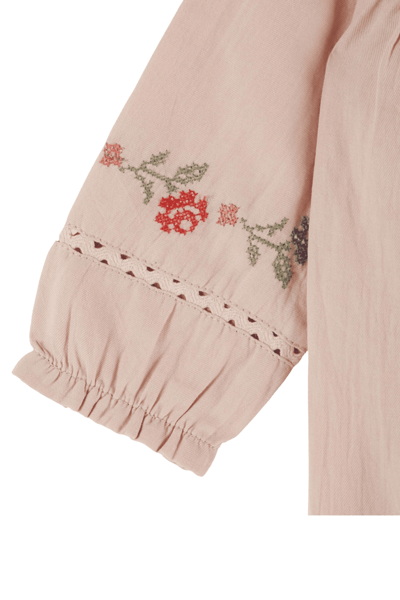 Eleganter Babybody mit Stickerei