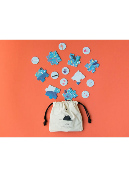 Puzzle kieszonkowe dla dzieci My Little Ocean Londji BEBE Concept 