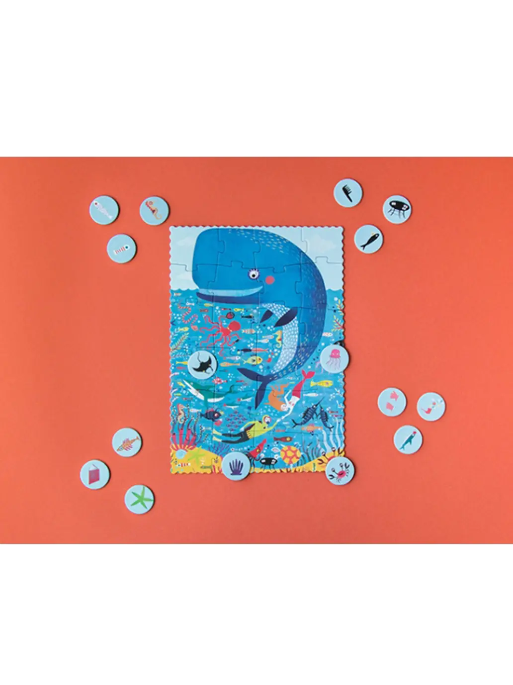Puzzle kieszonkowe dla dzieci My Little Ocean Londji BEBE Concept 