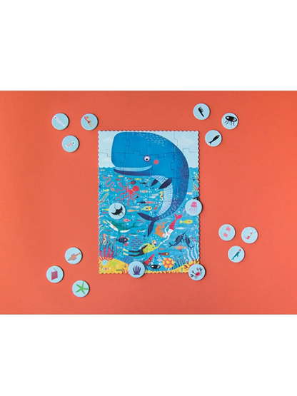 Puzzle kieszonkowe dla dzieci My Little Ocean Londji BEBE Concept 