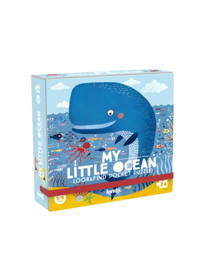 Puzzle kieszonkowe dla dzieci My Little Ocean Londji BEBE Concept 
