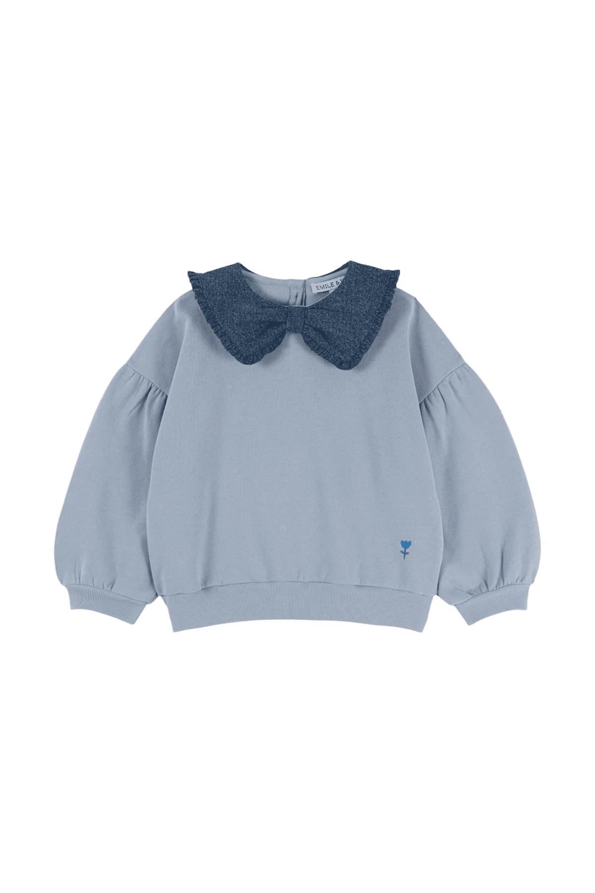 Bluza Blue Denim Collar LAC