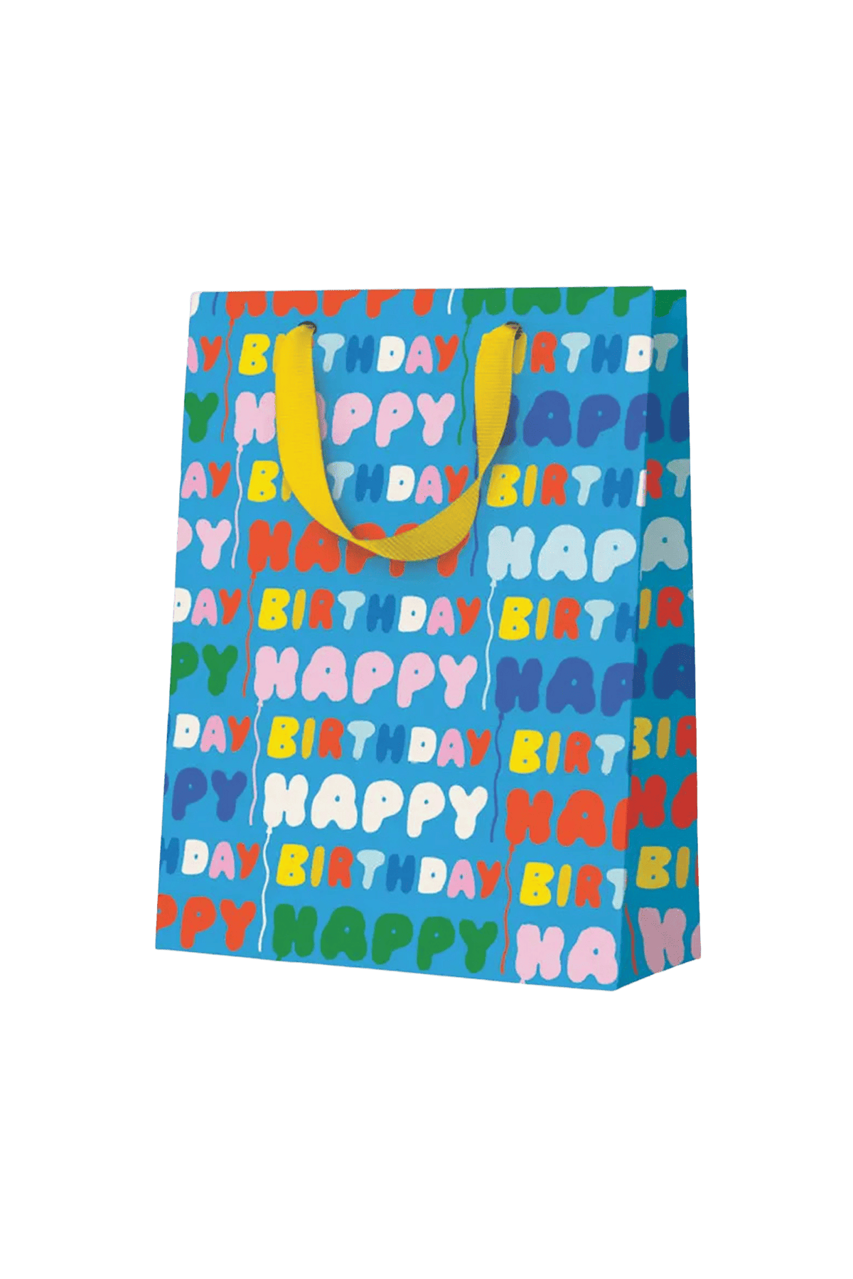 M Joyeux anniversaire Sac cadeau réutilisable