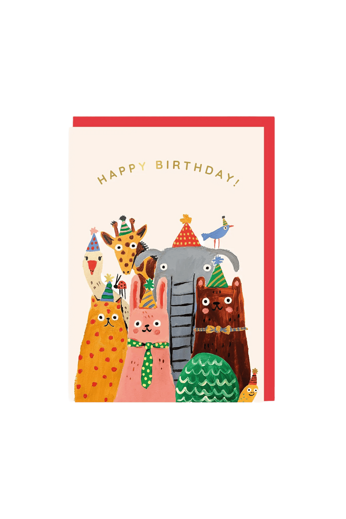 Kartka urodzinowa HBD Animals