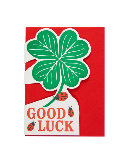 Ozdobna kartka z kopertą Good Luck Archivist Gallery BEBE Concept 