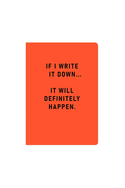 Il quaderno di Definitely Happen