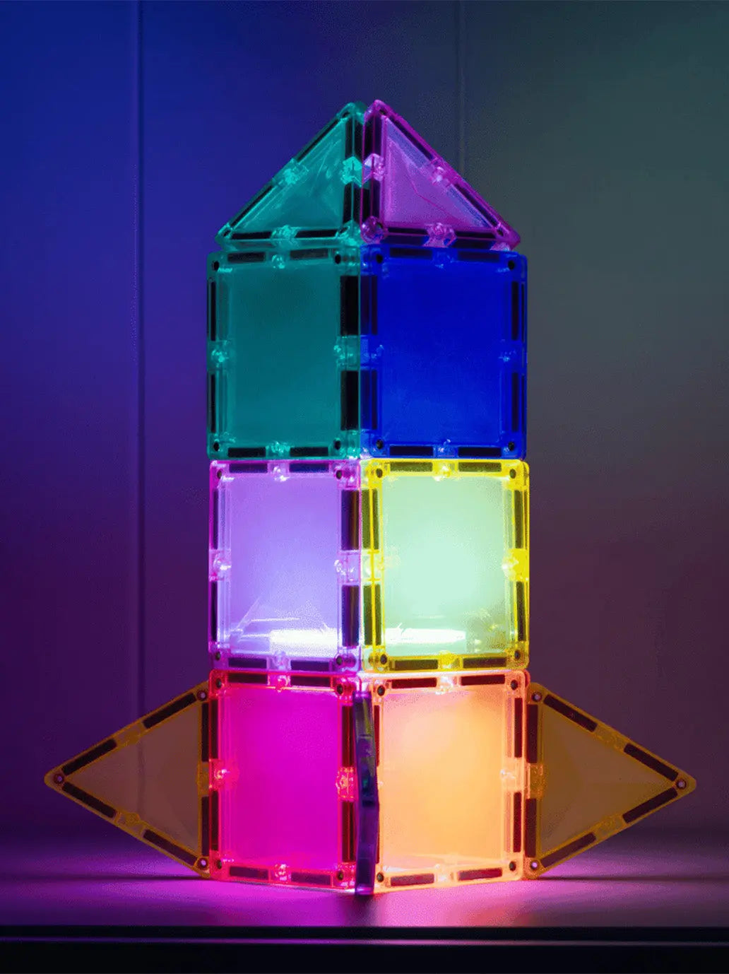 Podświetlane klocki magnetyczne Light Star Pack Connetix BEBE Concept 