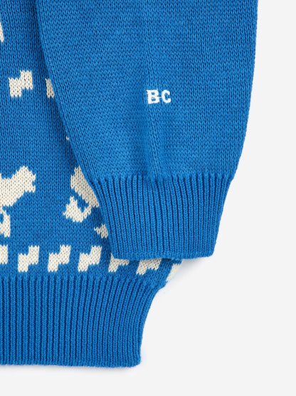 Farm jacquard jumper Kids Bobo Choses BEBE Concept 