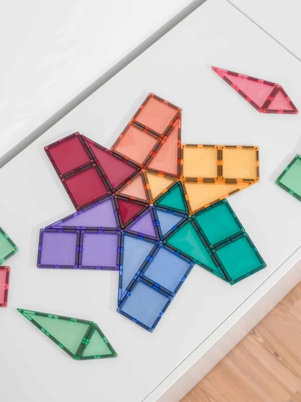 Klocki magnetyczne Pastel Mini Pack Connetix BEBE Concept 