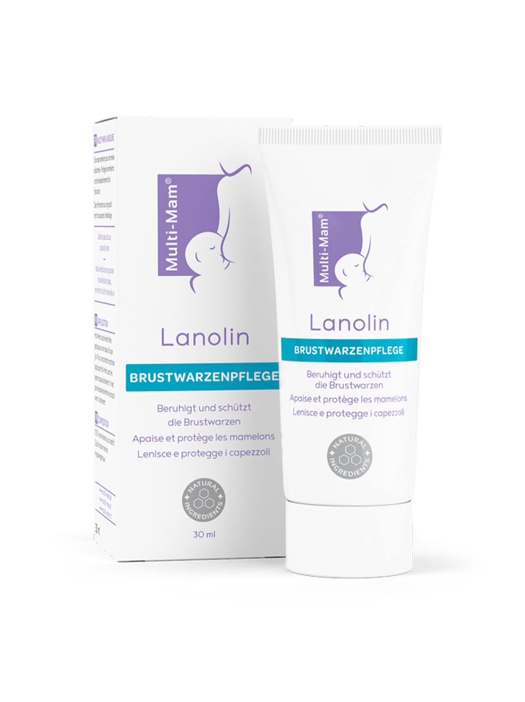 Balsam ochronny na brodawki z lanoliną Multi Mam BEBE Concept 